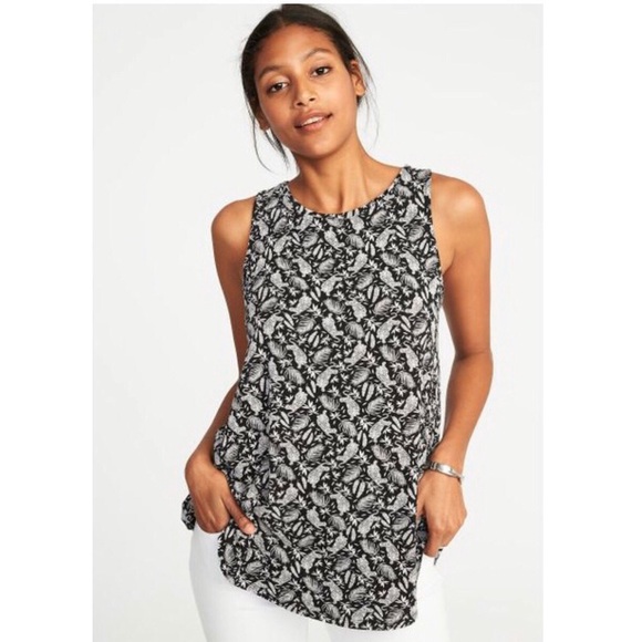 Old Navy Tops - Old Navy Luxe Tiger Tank Top